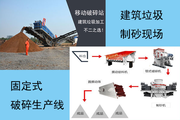 建筑垃圾制砂和正常的山石制砂選什么設(shè)備？