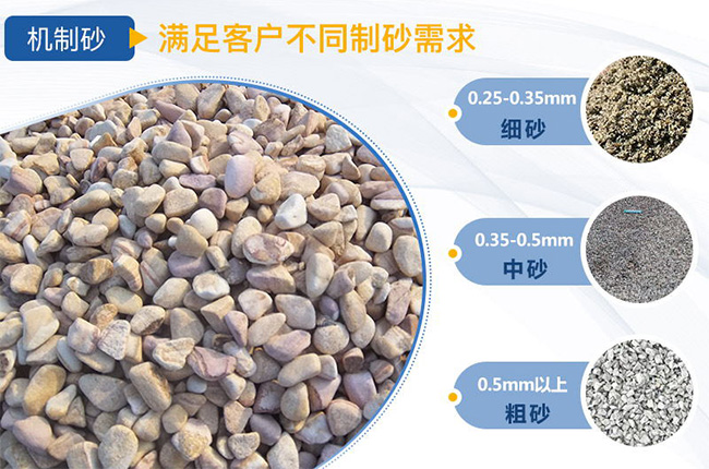 石頭加工的機(jī)制砂好嗎？機(jī)制砂設(shè)備有哪些？ 